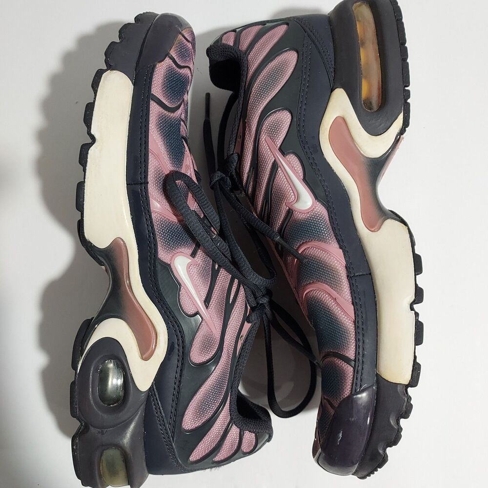 Nike Air Max Plus TN GS Running Shoes Gridiron Navy 718071-006 Women's size 8